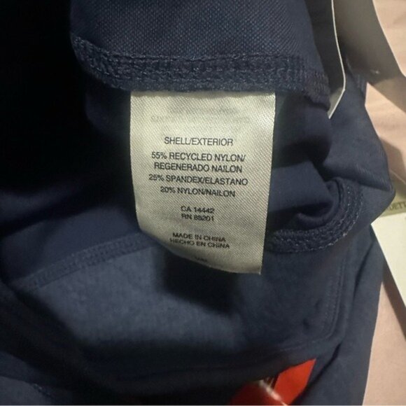 Mondetta Performance Luxury High Waist Leggings Navy Blue Size M Activewear - Picture 8 of 11